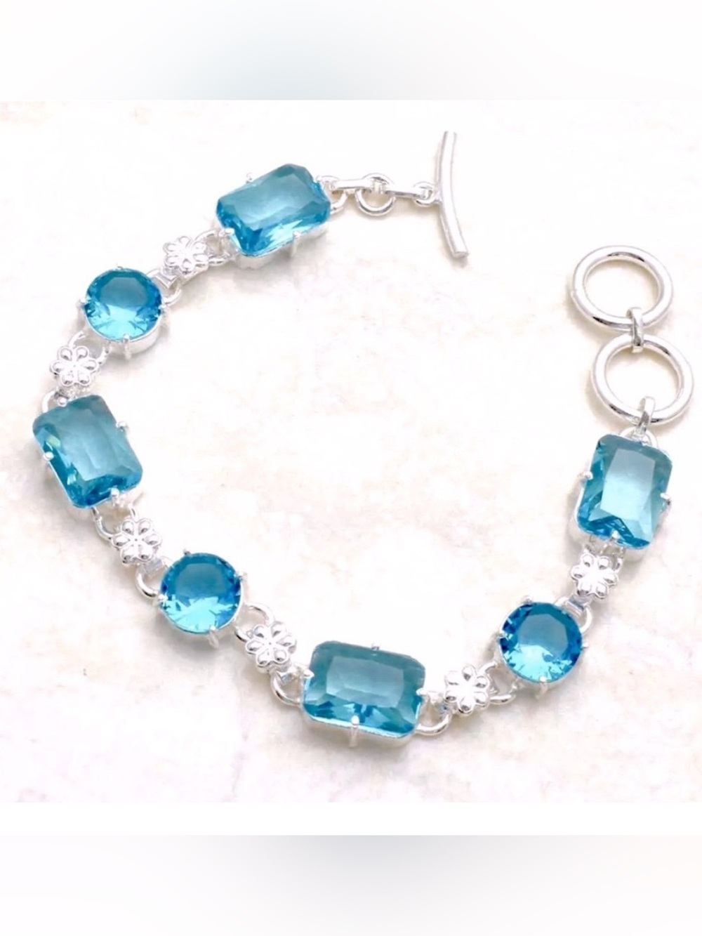 Blue Quartz Bracelet
